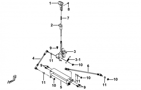 425 425c-208_Shifter_Assy