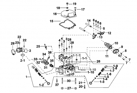 425 425c-102_Cylinder_Head_Assy