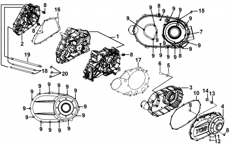 425 425c-107_Crankcase_Assy